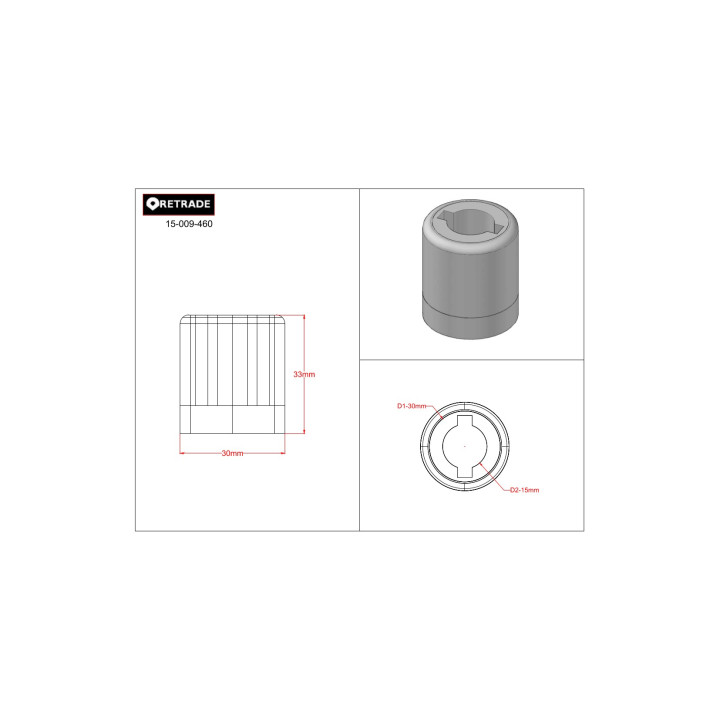 CNC 3D - Supporto per Albero