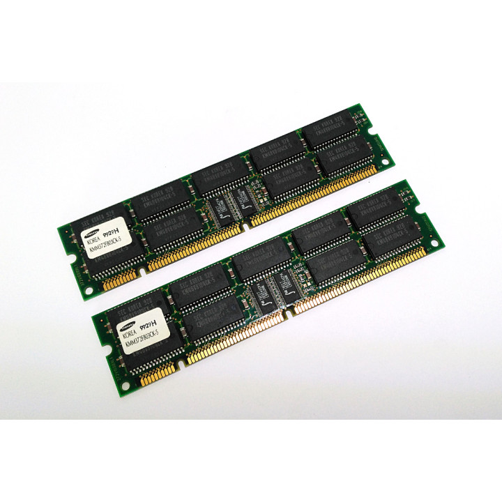 SAMSUNG 2 X Memoria Ram 64Mb 3,3 V ECC EDO 50ns DIMM