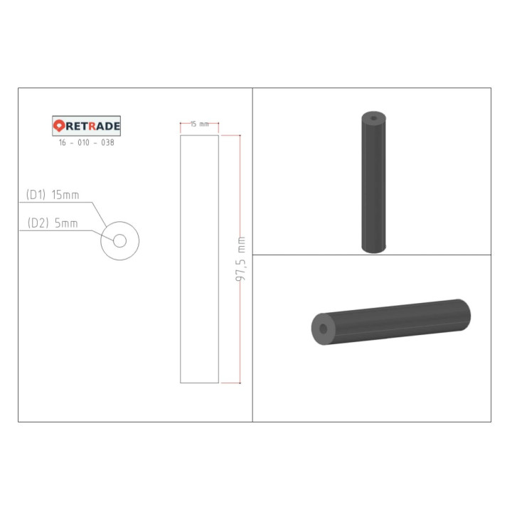 CNC 3D - Albero in Acciaio