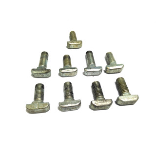 9x Viti a Testa Martello 8.8 per Profili in Alluminio