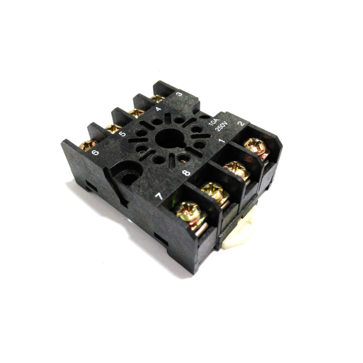 Zoccolo per Rele 10A 250V 8Pin