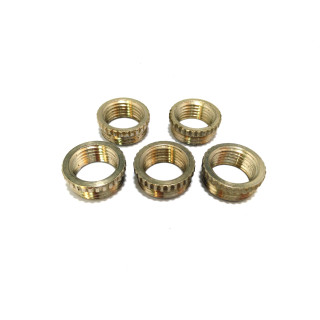 5x Riduttori Pressacavo in Ottone Zincato Filetto PG11.5 - PG9