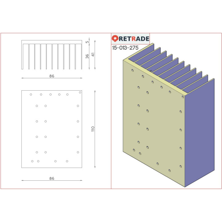 CNC 3D - Dissipatore di Raffreddamento