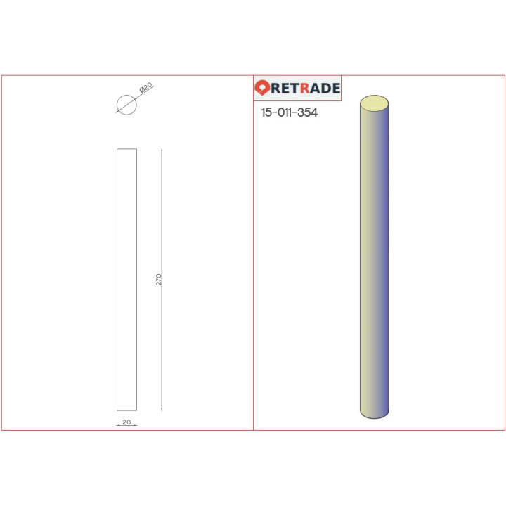 CNC 3D - Albero in Acciaio