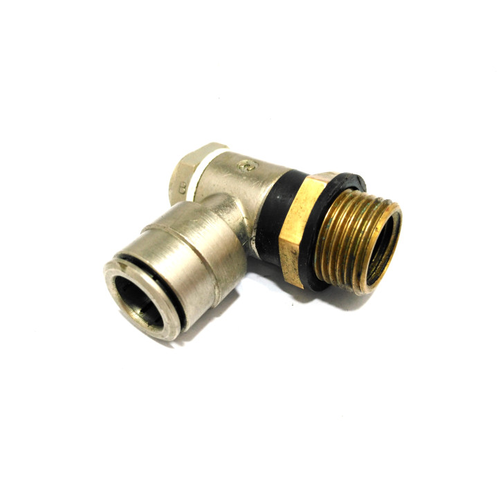 METAL WORK - Regolatore di Flusso Maschio 3/8" Uscita Tubo 10mm