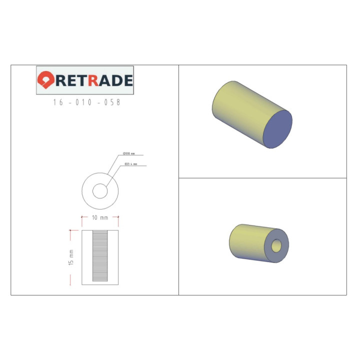 CNC 3D - Albero in Acciaio