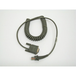 Cable 425-1307 RS-232 Power Scan Series 9P-Female-Coiled Gray
