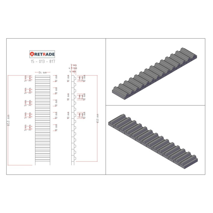 CNC 3D - Cinghia di Trasmissione