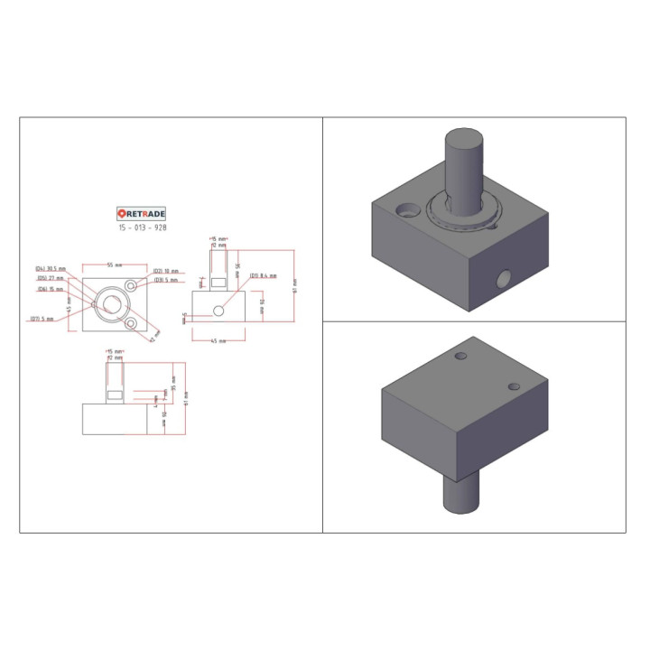 FESTO - Pistone Pneumatico 6x15mm