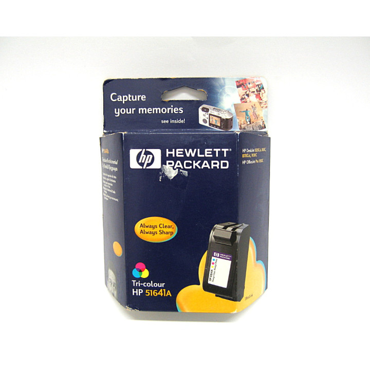 HP Tri-Colour Original Cartridge 51641A Expired
