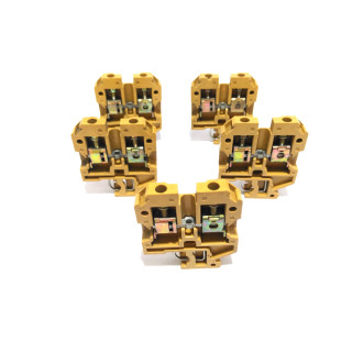 WEIDMULLER SAK4 - 5x Morsettiere con Montaggio su Guida DIN , 2 Vie 750V 4mm²