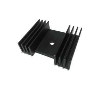 Dissipatore di Raffreddamento in Alluminio NERO 44x36x12mm