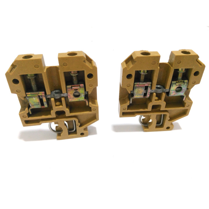 WEIDMULLER SAK4 - 2x Morsettiere con Montaggio su Guida DIN , 2 Vie 750V 4mm²