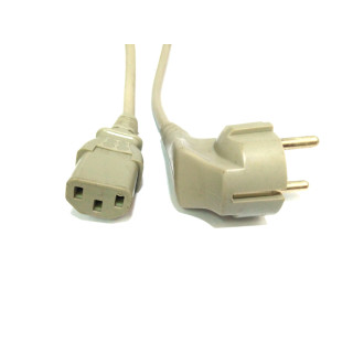 I-SHENG SP-023 - Cavo di Alimentazione C13 10A 250V 2M - Grigio