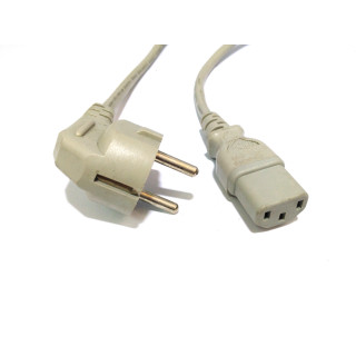 LONGWELL LP-33 - Cavo di Alimentazione C13 10A 250V 1.7M - Grigio