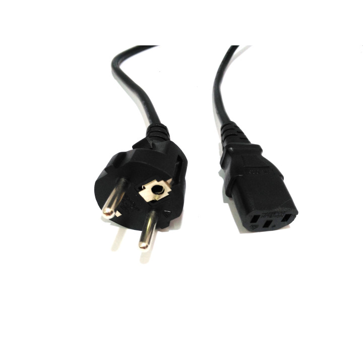 HONGLIN HL-014 - Cavo di Alimentazione C13 10A 250V 1.4M - Nero