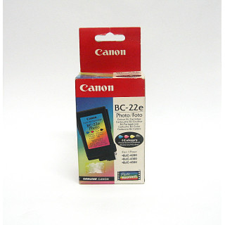 CANON Cartuccia Originale BC-22e Photocolor Scaduta