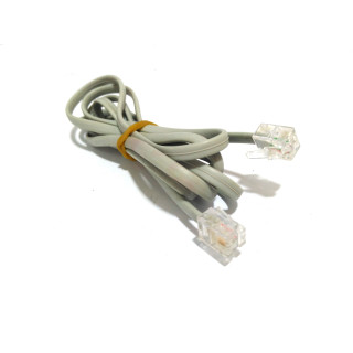 Prolunga Cavo Telefono Filo Telefonico RJ11 1.5Mt - Grigio