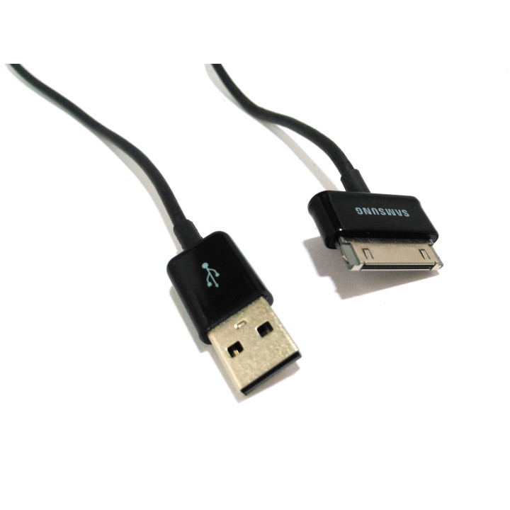 Caricabatteria USB Cavo Dati per Samsung Galaxy TAB 2 7.0'' 90cm - Nero