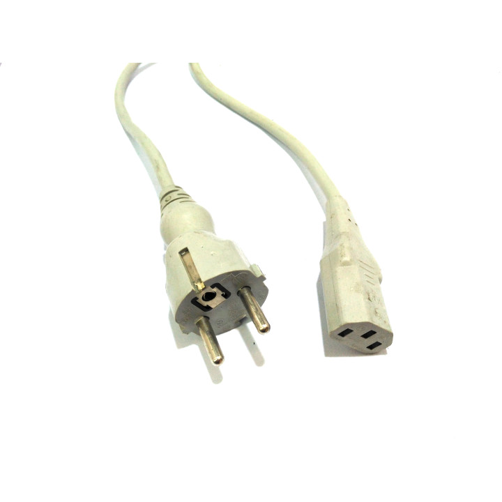 Cavo di Alimentazione C13 10A 250V 1.80M - Grigio