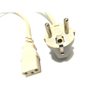 WONDERFUL WP-201 - Cavo di Alimentazione C13 10A 250V 1.40M - Grigio