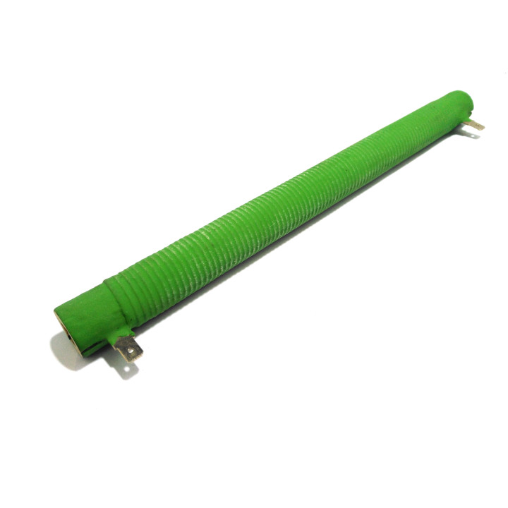 KRAH ELECTRONICS - Resistenza a Tubo di Ceramica 10Ω ⌀ Est.21mm VERDE - 26.3cm