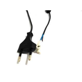 MINTEC HO3VVH2-F - Cavo di Alimentazione in Gomma Flessibile 25A 250V 2M - Nero