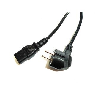Cavo di Alimentazione C13 10A 250V 2.40M - Nero