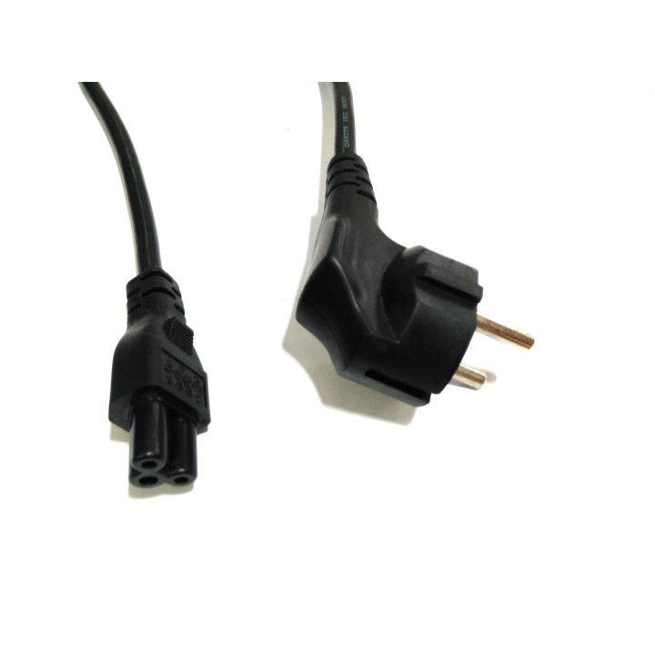 I-SHENG SP-023 - Cavo di Alimentazione C5 2.5A 250V 1.70M - Nero