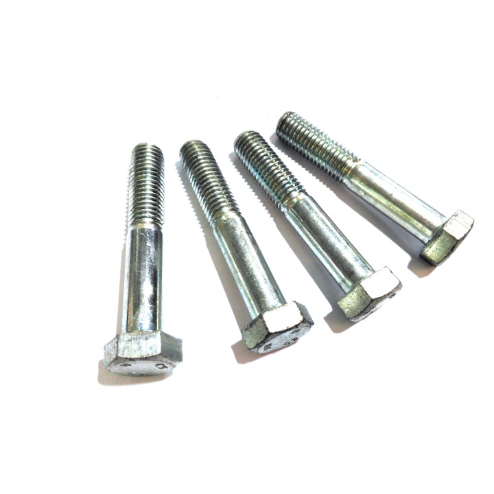 4x Viti a Testa Esagonale M12x1.75 - Acciaio