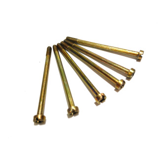 6x Viti a Testa Cilindrica Croce M4x0.7 in Acciaio