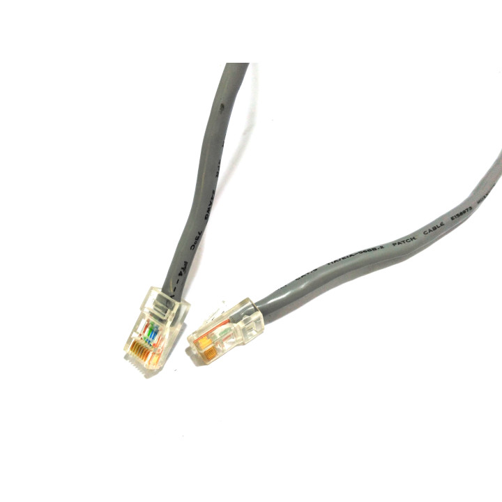 HUAN HSIN E158973 - Cavo di Rete  75ºC 24AWG Cat.5 4.30Mt - Grigio