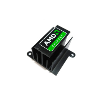 Dissipatore di Raffreddamento in Alluminio NERO 60.5x24x35mm