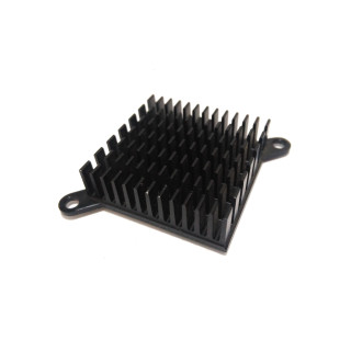 Dissipatore di Raffreddamento in Alluminio NERO 33x33x10mm