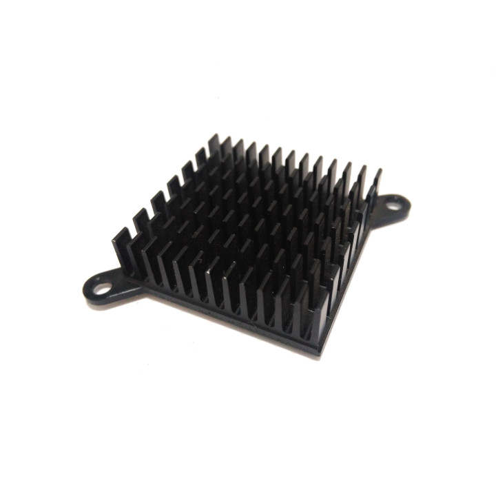 Dissipatore di Raffreddamento in Alluminio NERO 33x33x10mm