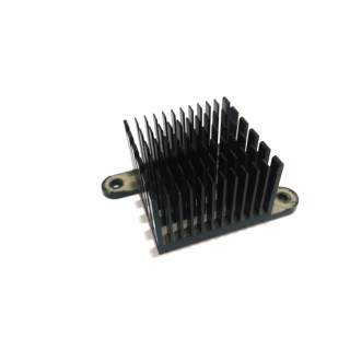 Dissipatore di Raffreddamento in Alluminio NERO 60.5x24x35mm