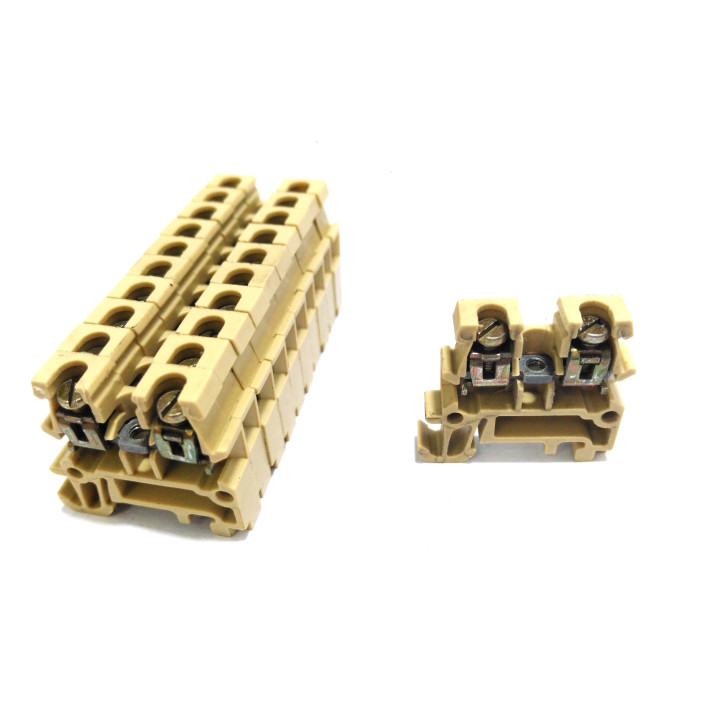 WEIDMULLER AKZ1.5 - 11x Morsettiere con Montaggio su Guida DIN 1.5mmq 250V