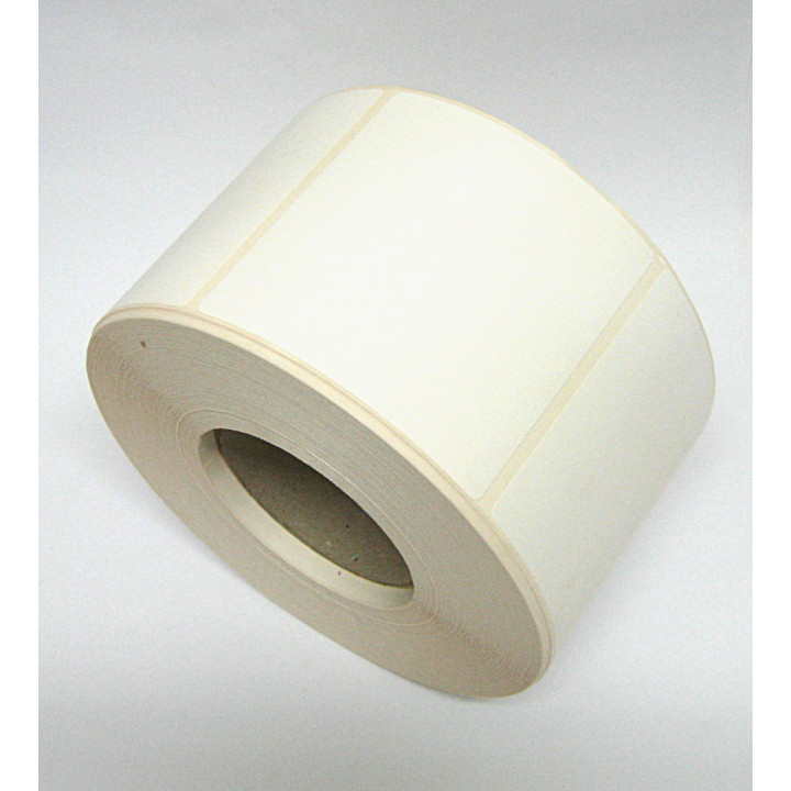 Reel 1000pz WHITE Paper Adesive Labels - 100x99,7mm