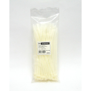 Confezione 100 pz Fascetta in Nylon PA 6.6 200x3.6mm