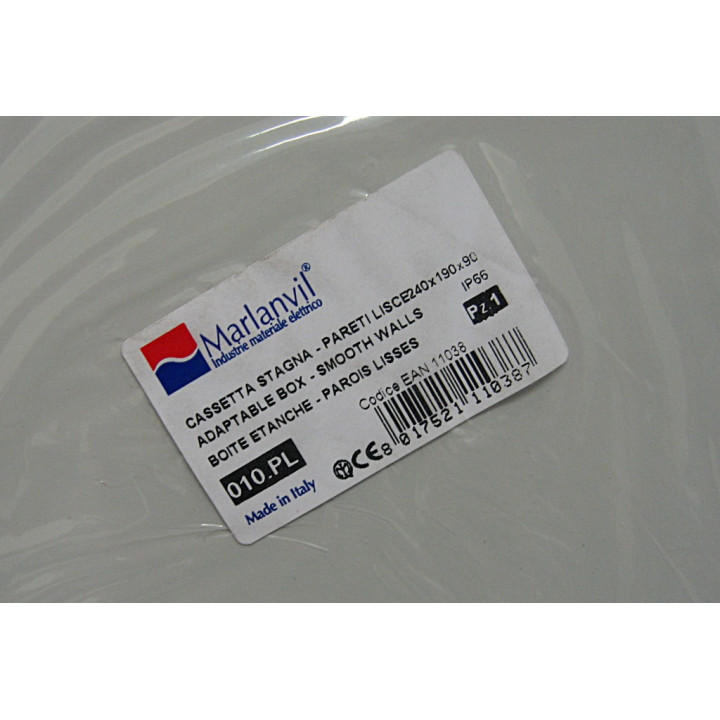 Cassetta Stagna - Pareti Lisce 240x190x90 IP66