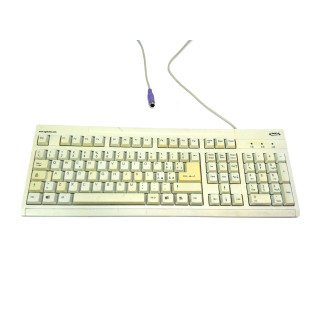 NGS - Tastiera Bianco PS/2 Standard per PC