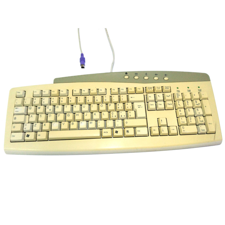 Tastiera PS/2 Standard per PC - Giallo Aperto