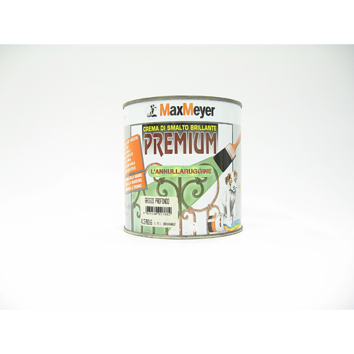 Premium Brillant Enamel Cream ANNULLARUGGINE DEEP GREY 750ml