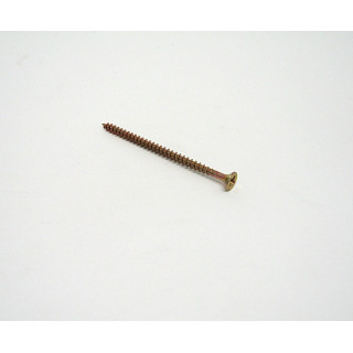 200pz. Screw Flat Head Galvanized Yellow Cross for Chipboard M4.0x70/60