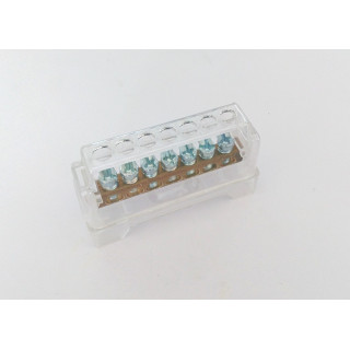 Morsettiera Unipolare 7 Fori 57A Ui500V Uimp8kV 7x10mm2