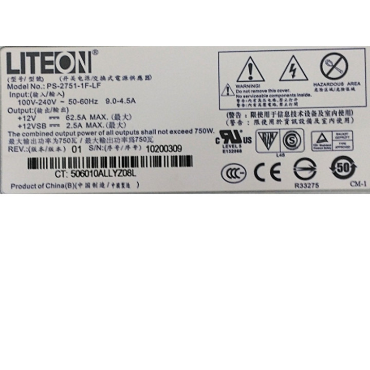 LITEON - Power Supply Server 750W