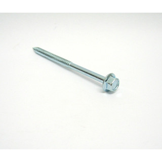 100pz. Screw Autofilettata Hex Head Zinc -Stem Partially Threaded M6.3x100/60mm