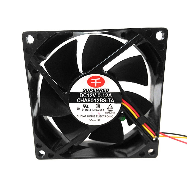 SUPERRED - Ventola di raffreddamento - CHA8012BS-TA - 80mm x 25mm