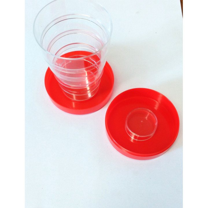 Bicchieri portatili da campeggio,massima portata 150 ml