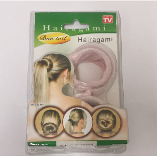 HARIGAMI-BUN TAIL PINK